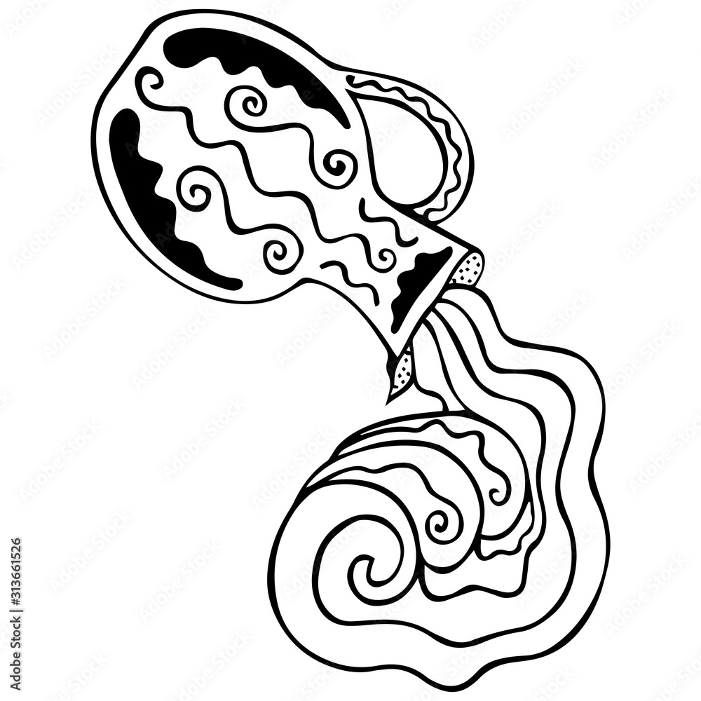 Coloring Pages Pitcher Of Water
