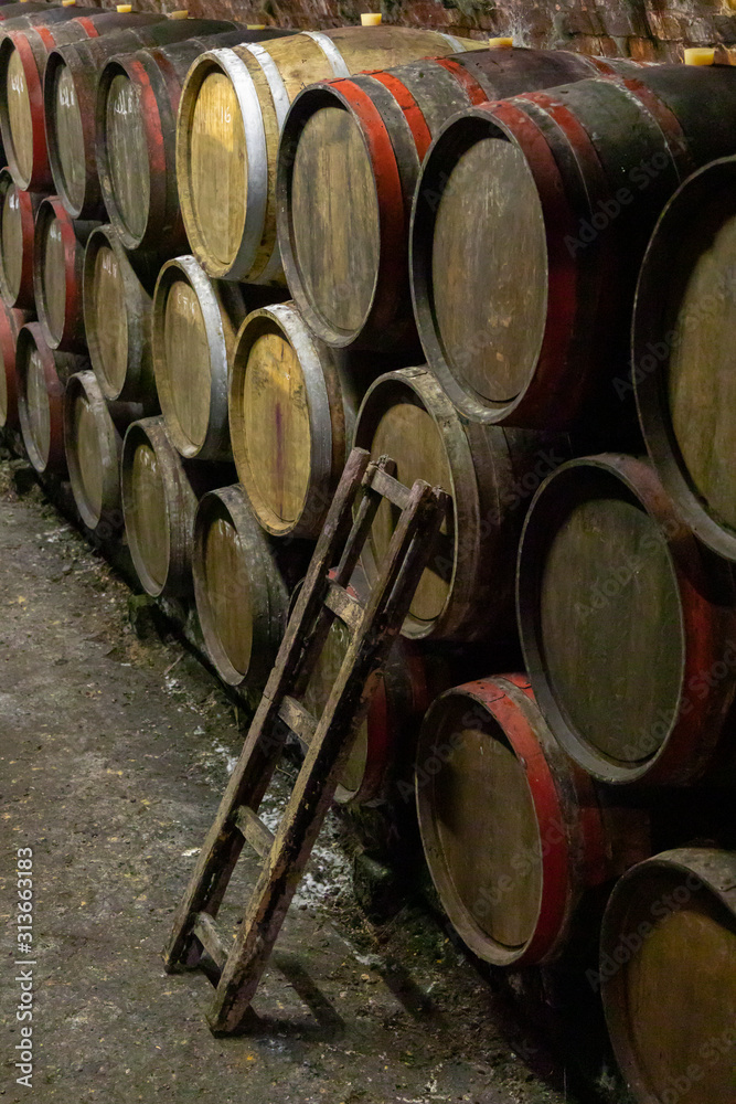 Old wine cellar in Volkany near Villany, Hungary