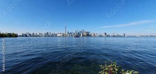 Photography lake ontario toronto skyline blue sky