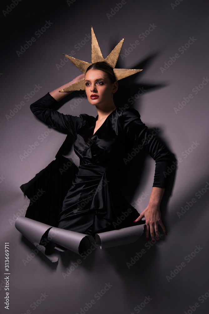 Professional Suit Poses Portrait Dramatic Lighting Stock Photo 95603521 |  Shutterstock