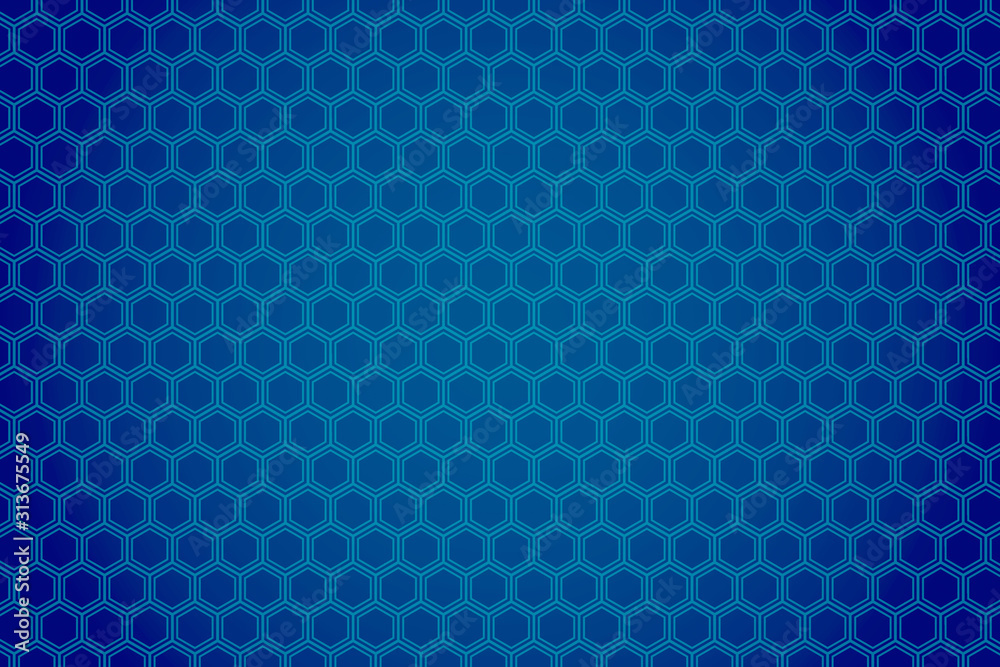 Abstract illustration with hexagonal shapes. Honeycombs. Abstract illustration with hexagonal shapes. Honeycombs.