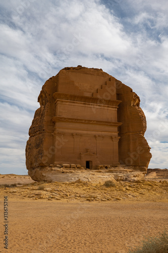 Mada'in Saleh (Al-Ḥijr & Hegra) archaeological site near Al Ula, Saudi Arabia