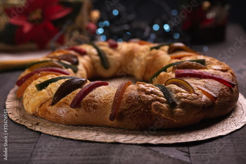 Fotobehang Rosca de Reyes
