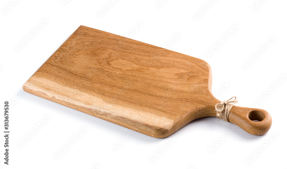 Cutting board isolated on white background Cutting board isolated on white background