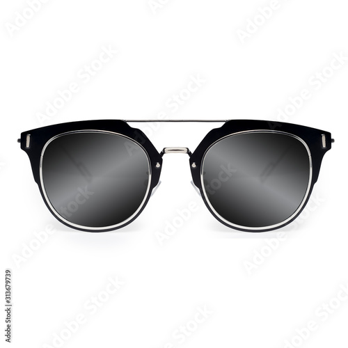 product photography with white background of sunglasses; catalog concept