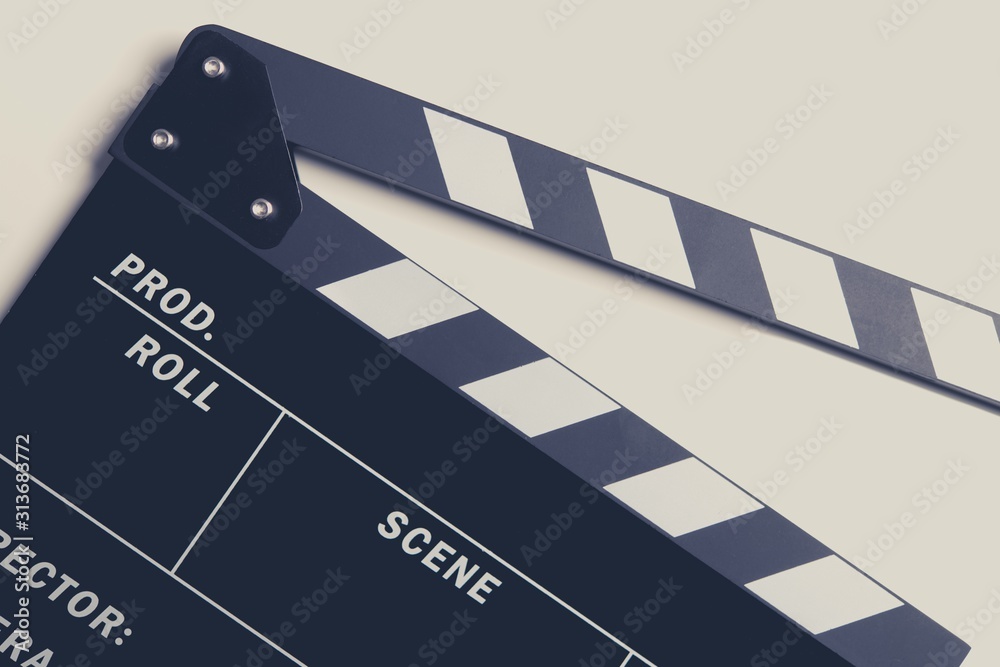 Obraz premium Film Making Clapperboard