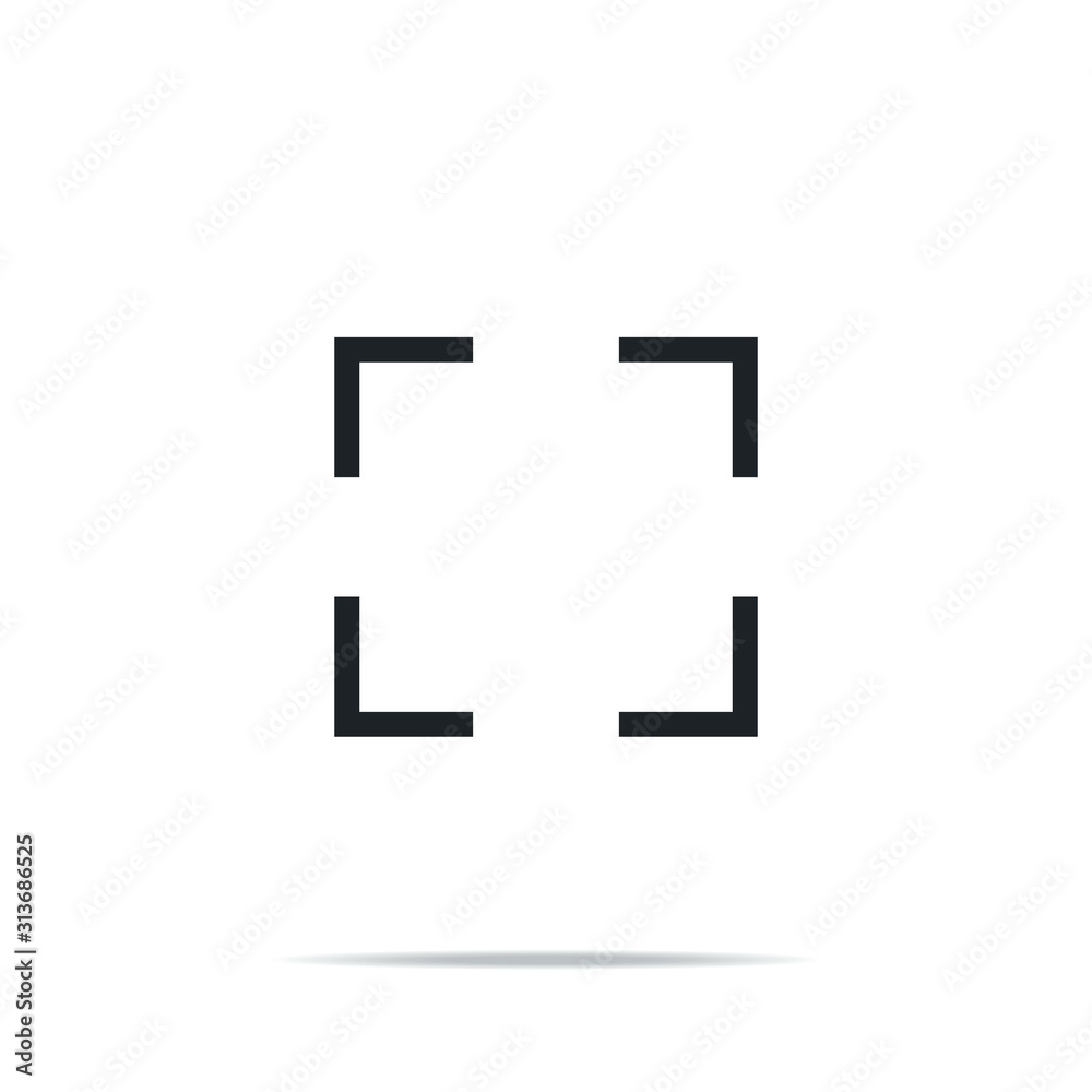 focus icon eps10 vector eps jpg picture flat app web art focus icon eps10 vector eps jpg picture flat app web art