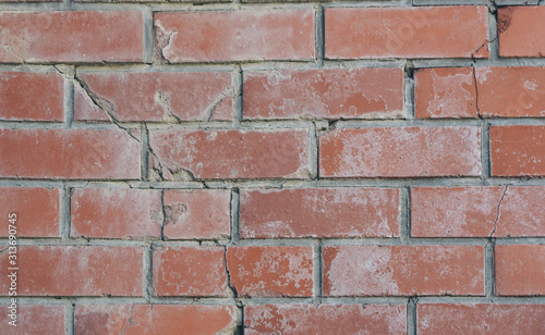 Background Of Brick Wall; Brick pattern; Brick texture