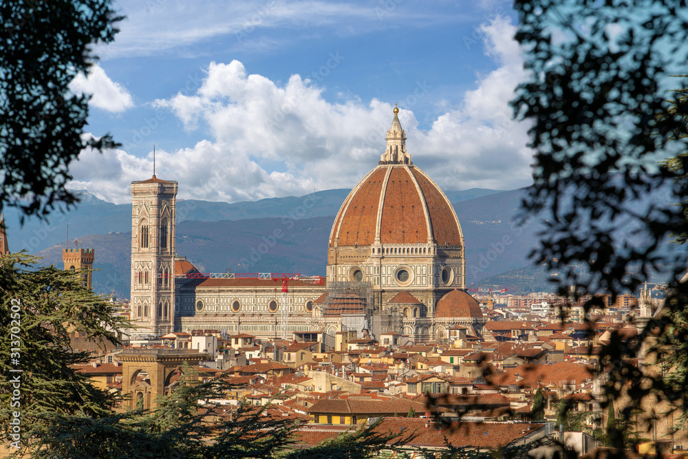Famous Cathedral in Florence