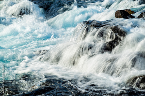Midfoss waterfall  Iceland