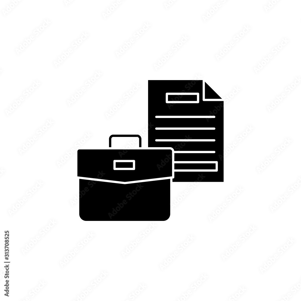 Beg document business icon. Simple business intention icons for ui and ux, website or mobile application Beg document business icon. Simple business intention icons for ui and ux, website or mobile application