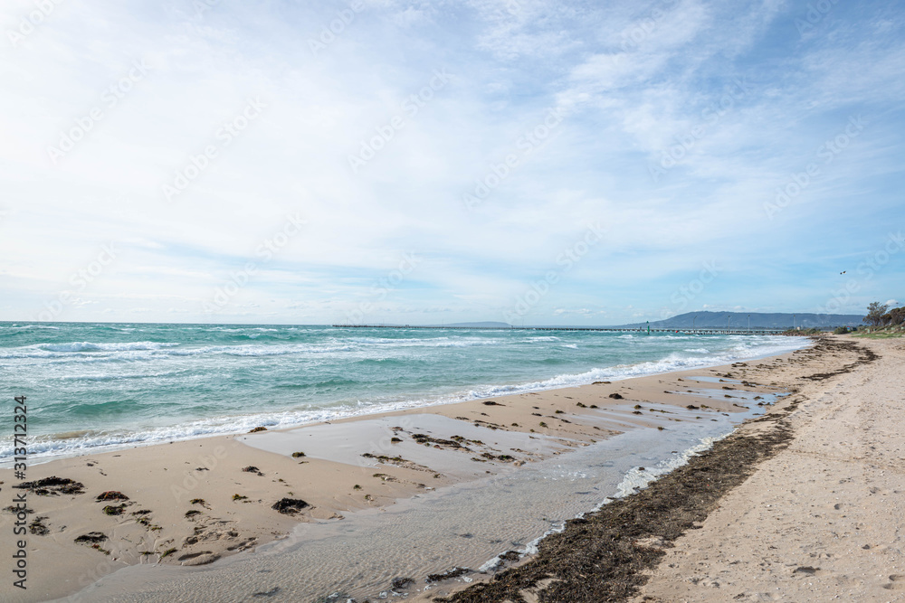 beach and sea