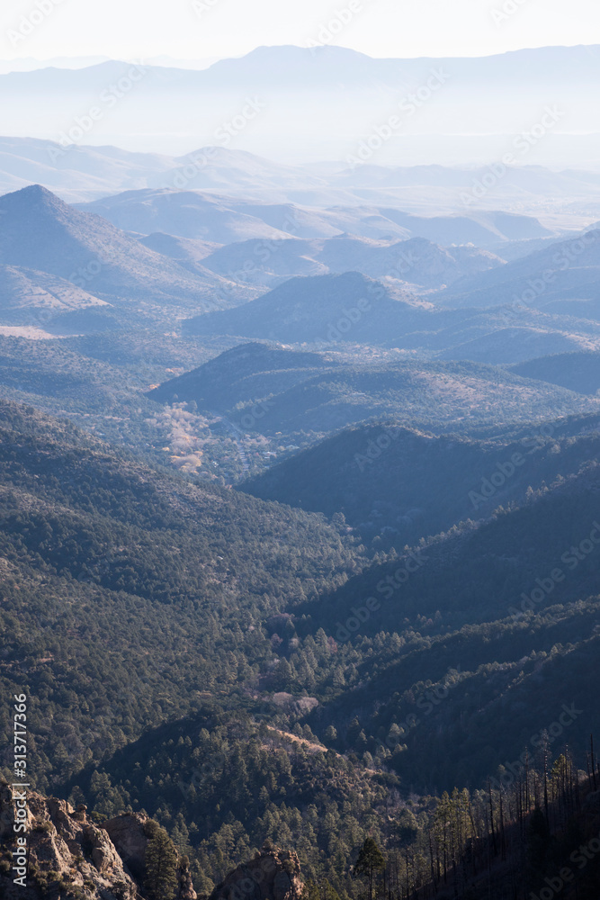 Naklejka premium Looking East from Emory Pass (elevation 8800 feet)