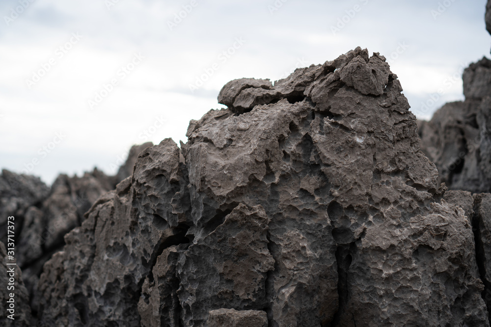 Background stone texture closeup