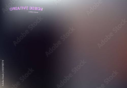 Futuristic Gradient. Minimal Pattern. Abstract Poster. Colorful Background. Minimal blurred background. Dynamic color composition. Eps10 vector.