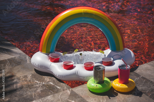 Floating Ring Pool Drink Holder