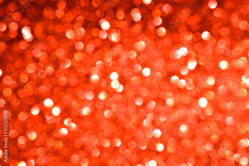 sparkles of red glitter texture background