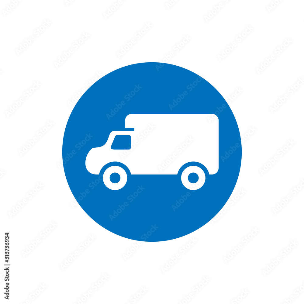 van icon, cargo icon van icon, cargo icon