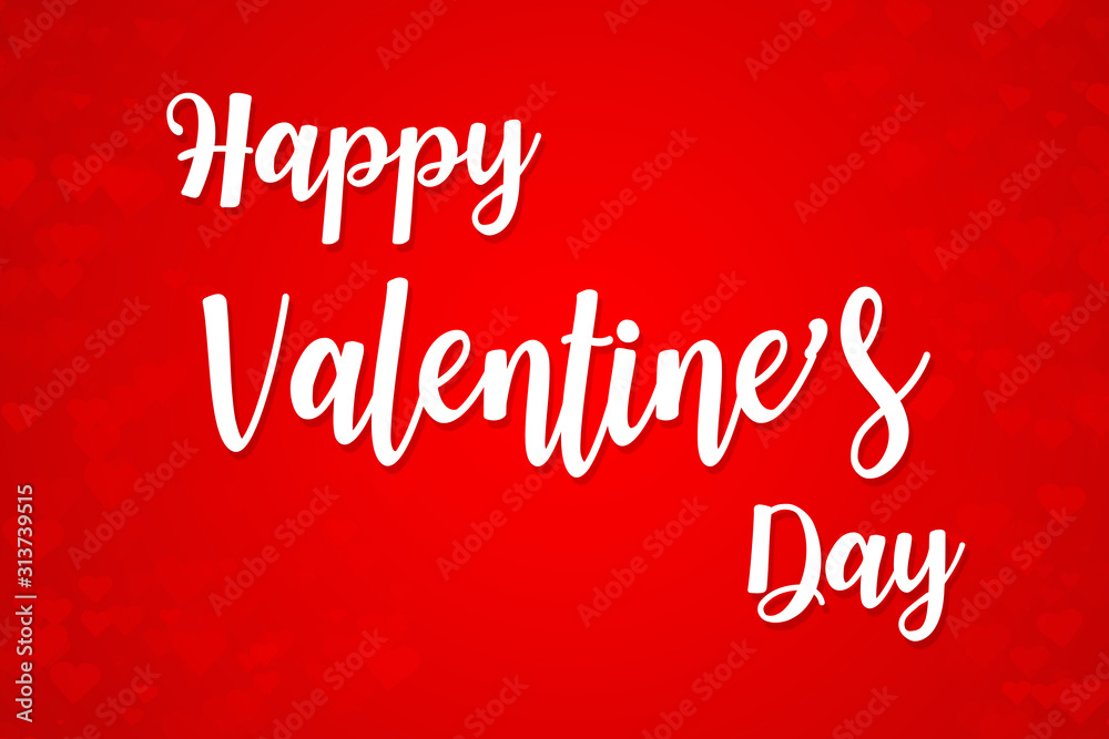 Happy Valentine's day background with icon heart. Happy Valentine's day background with icon heart.