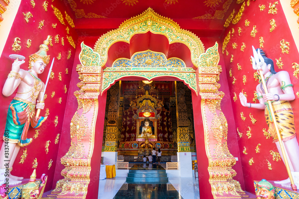 Mahathat Wachira Mongkol Temple in Krabi
