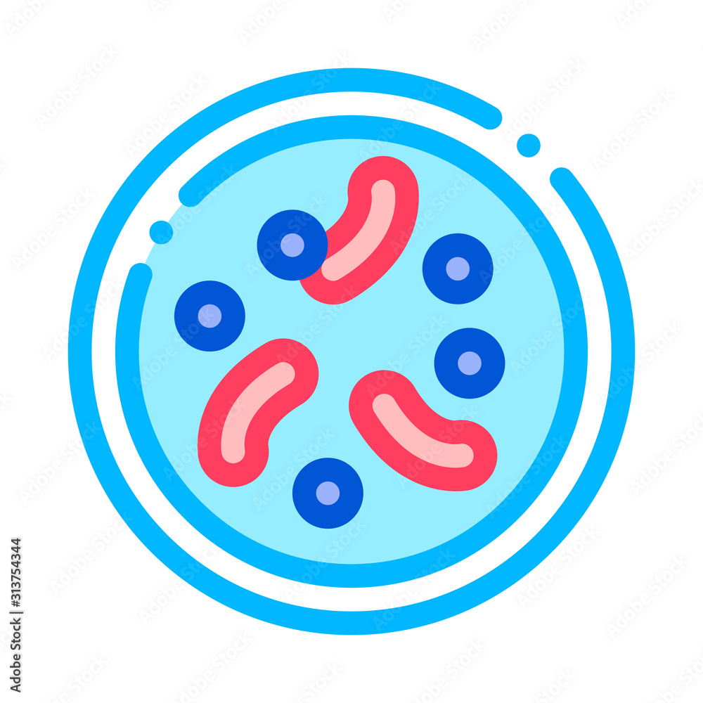 Illness Disease Bacteria Vector Thin Line Icon. Unhealthy Bacteria Parasite In Flask Linear Pictogram. Chemical Microbe Type Infection Microorganism Bacteriology Contour Illustration Illness Disease Bacteria Vector Thin Line Icon. Unhealthy Bacteria Parasite In Flask Linear Pictogram. Chemical Microbe Type Infection Microorganism Bacteriology Contour Illustration