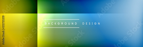 Abstract background - squares and lines composition created with lights and shadows. Technology or business digital template