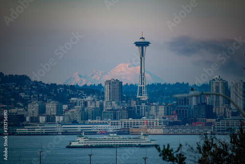 Space needle and Baker