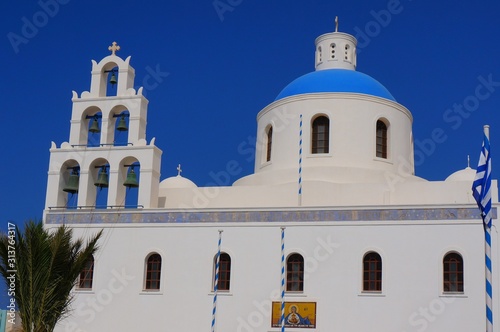 santorini island in greece