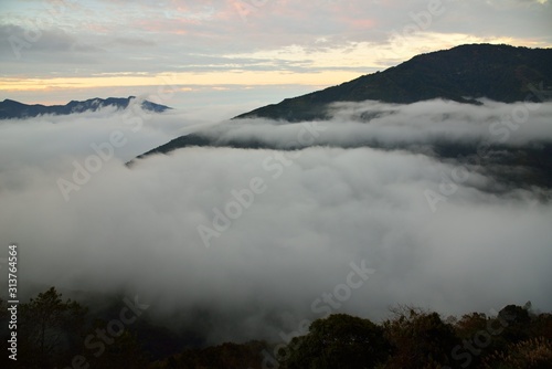  Mountain landscape-Mountain View Resort in the Hsinchu,Taiwan.