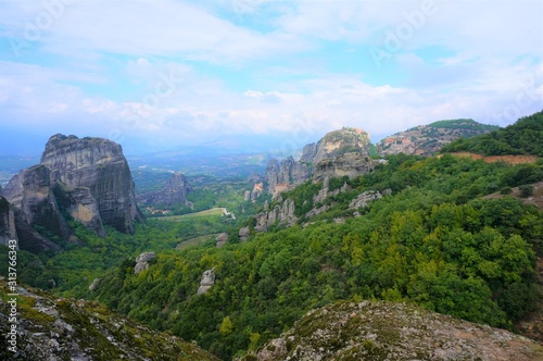 The Meteora Monasteries in Greece