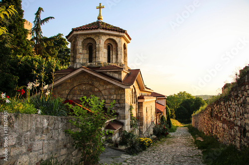 View church of Saint Petka in the Kalemegdan fortress in Belgrade, Serbia