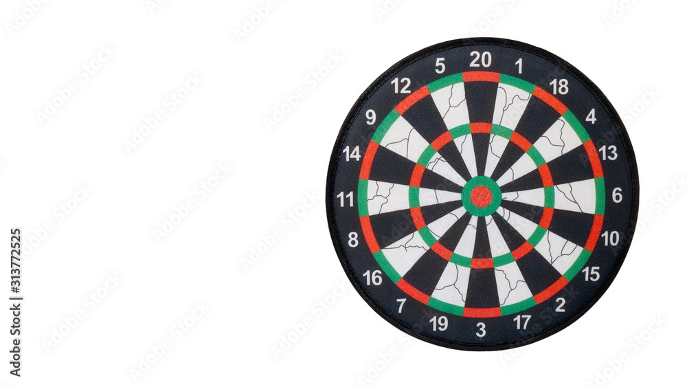 Transparant beginsel snel Darts target, dartboard template. Game and fun. Stock Photo | Adobe Stock