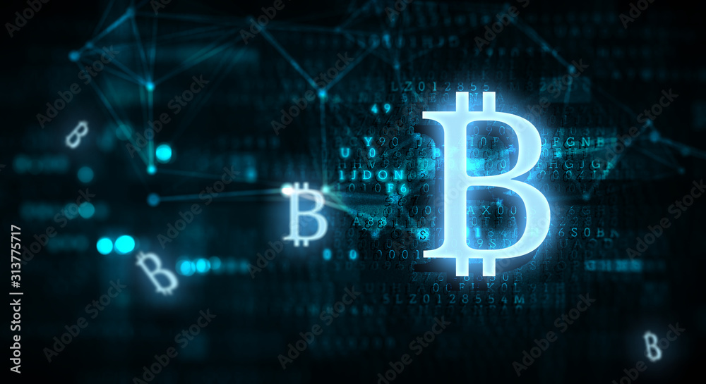 Crypto currency market. Mixed media Crypto currency market. Mixed media
