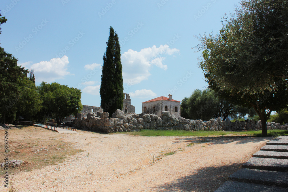 Archaeological area of Necromanteion of Acheron Preveza Greece Stock ...