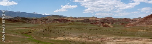 Panorama Colored Hills Turkey