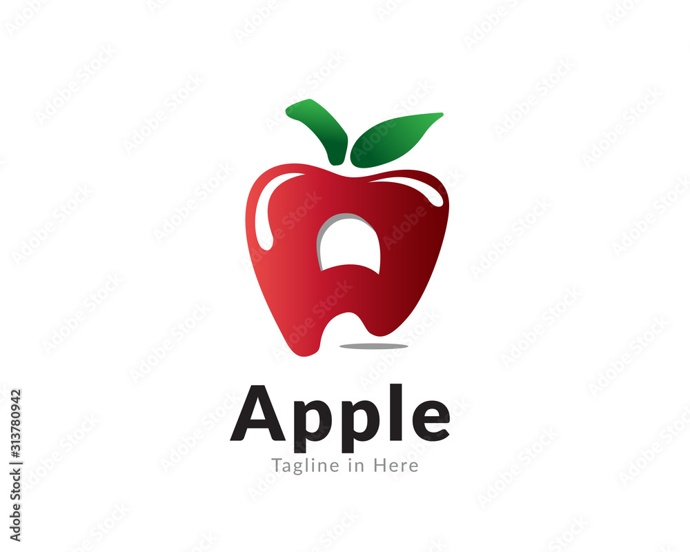 A initial apple logo design inspiration A initial apple logo design inspiration