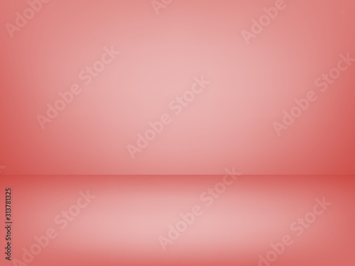 Abstract color tone background. Empty room with spotlight effect. EPS10 vector graphic