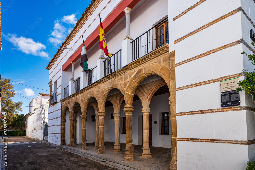 Palace of the Zapata in Llerena, Extremadura, Spain