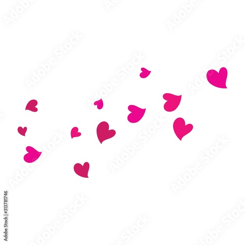 Love backgound illustration vector