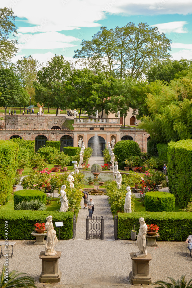 Obraz premium Palazzo Pfanner, Lucca