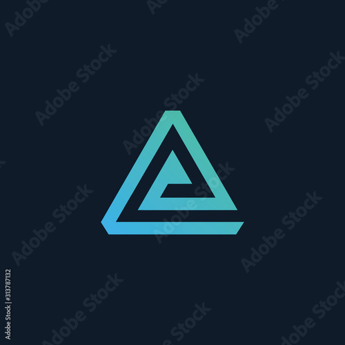Initial letter AA minimalist art logo. creative minimal logo icon design. elegant Logo template vector creative business. - VECTOR