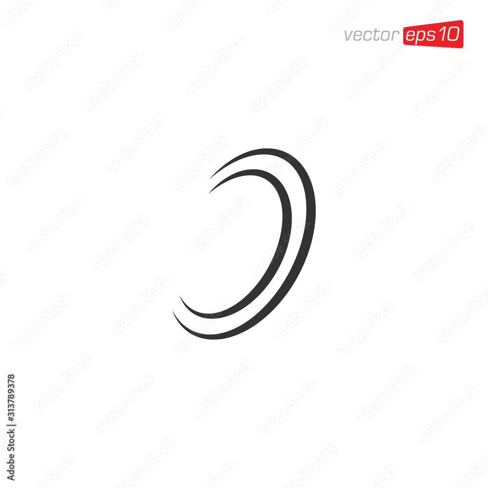 Abstract Circle Logo Icon Vector