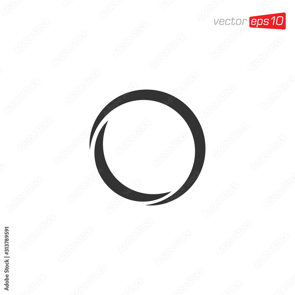 Abstract Circle Logo Icon Vector Abstract Circle Logo Icon Vector