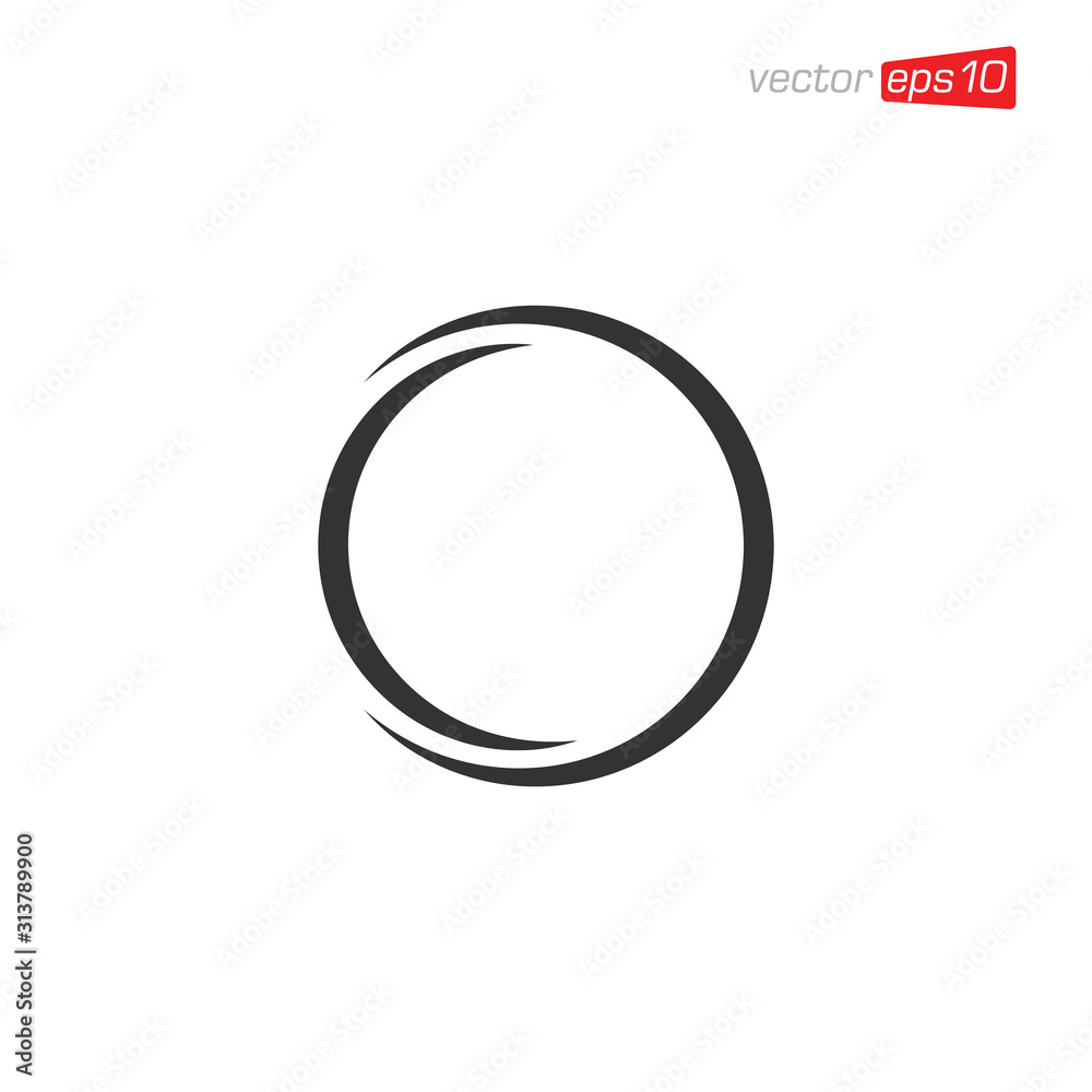 Abstract Circle Logo Icon Vector Abstract Circle Logo Icon Vector