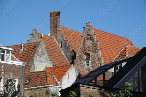 Hausfassaden in Middelburg