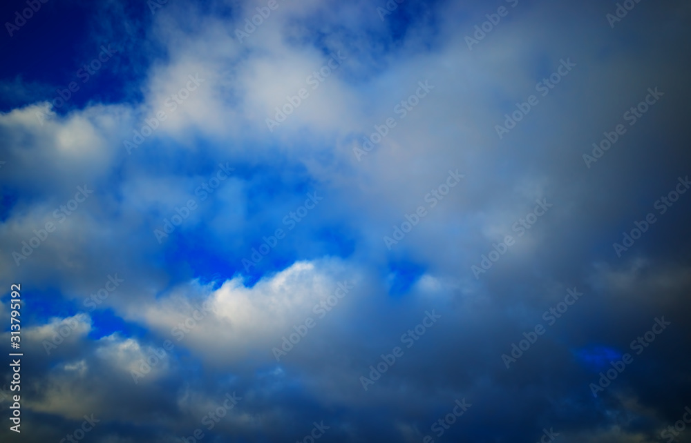 Obraz premium High altitude clouds nature background