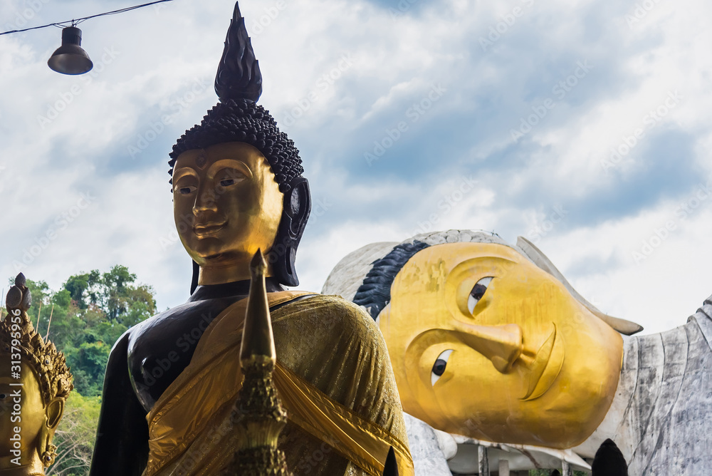 Obraz premium Saraburi , Thailand - January, 01, 2020 : Wat Pha Swang Boon, Saraburi, Thailand