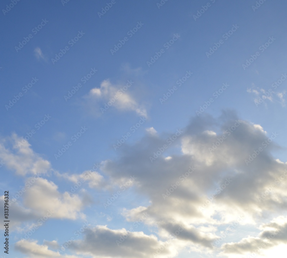 blue and white background made of clear sky and clouds blue and white background made of clear sky and clouds