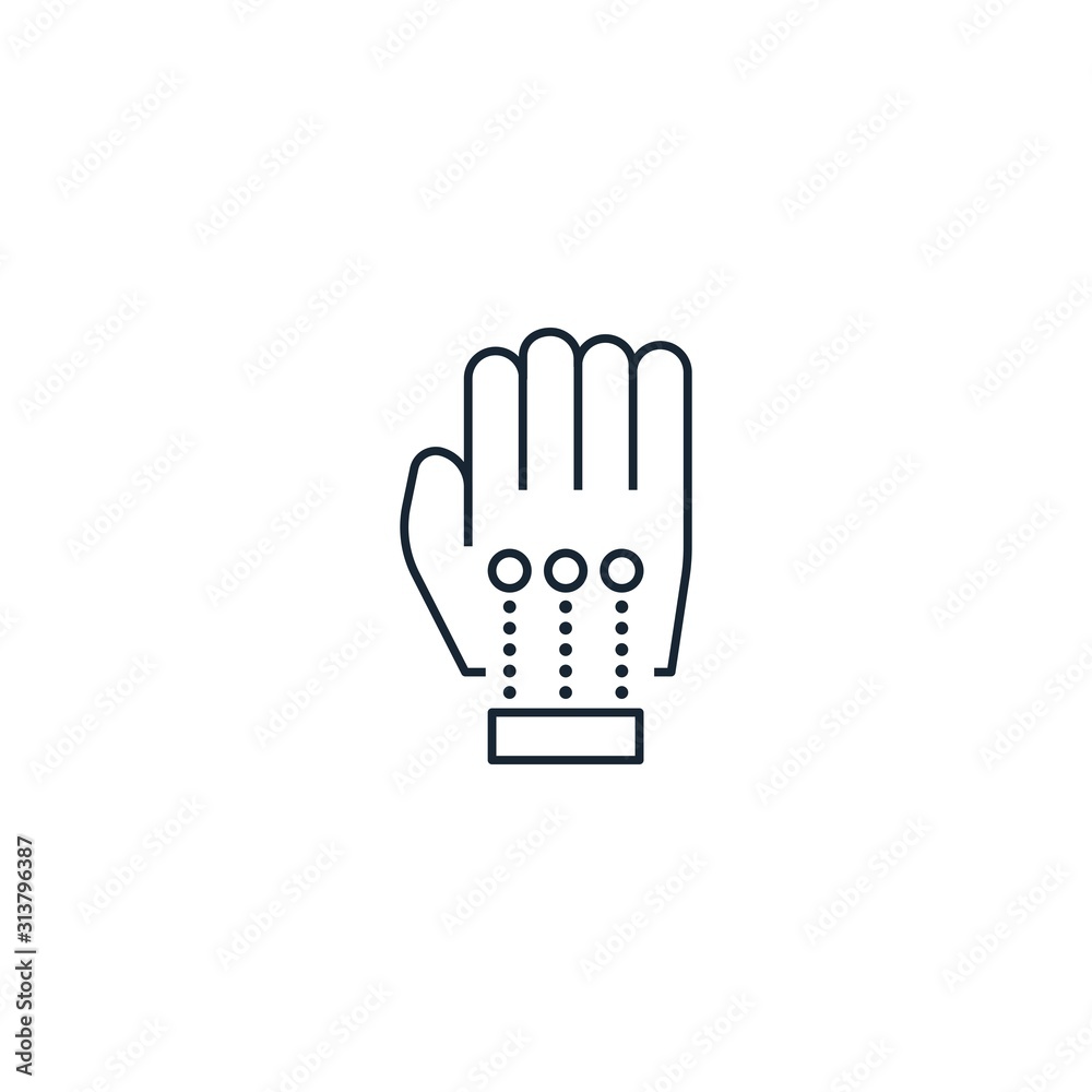 Motion controller creative icon. From Augmented Reality icons collection. Isolated Motion controller sign on white background Motion controller creative icon. From Augmented Reality icons collection. Isolated Motion controller sign on white background