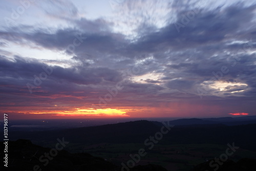 sky sunset sun view view © nongbas